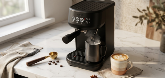Espresso machine and latte